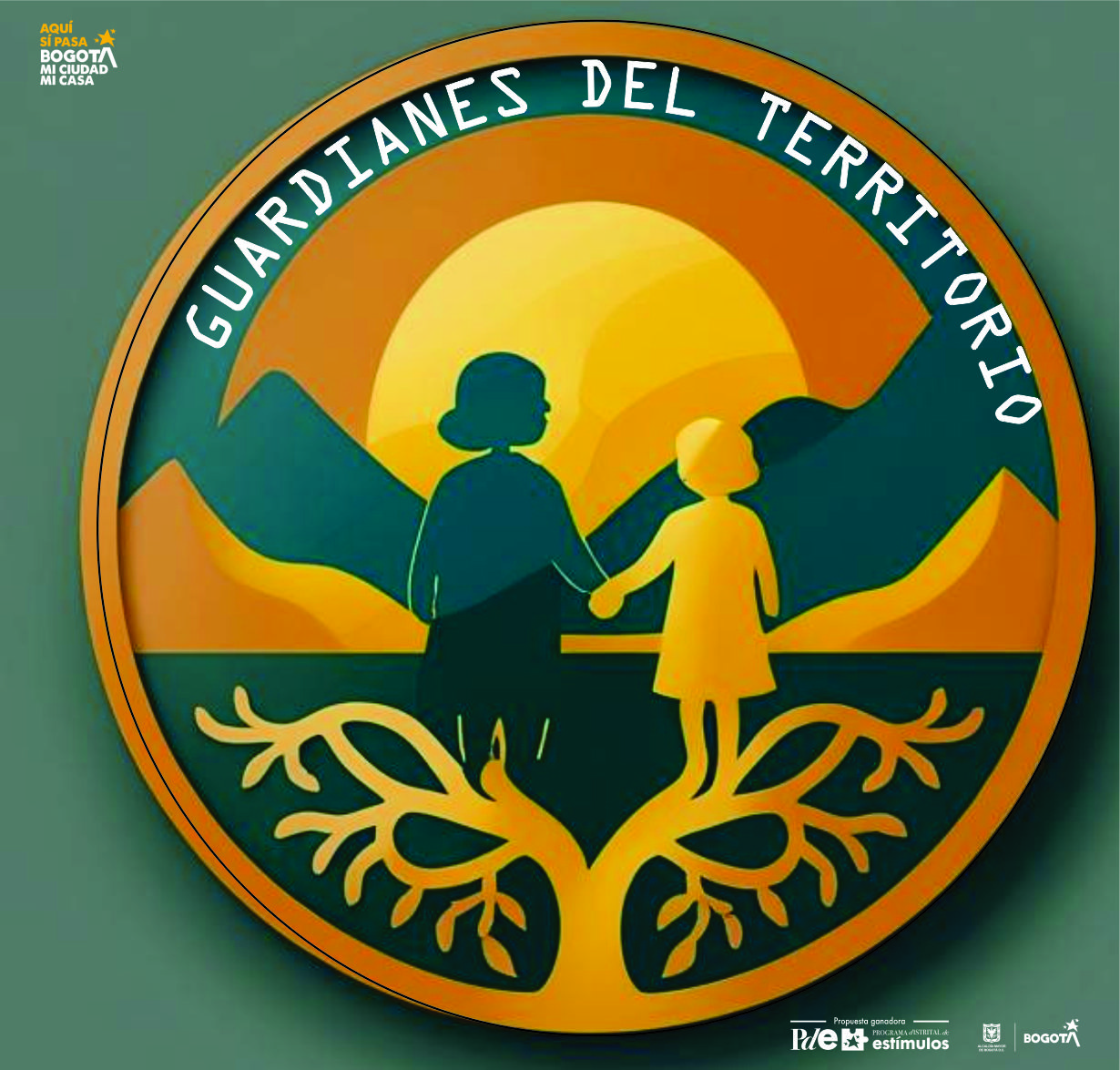 Logotipo Voces de los Guardianes del Territorio